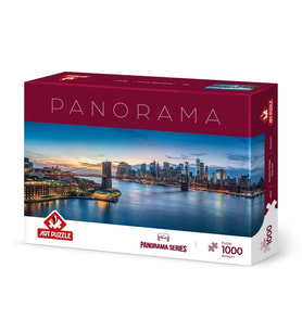 Art Puzzle Brooklyn Bridge,New York 1000 Parça Panorama Puzzle