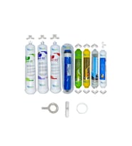 PWS Kapalı Kasa Su Arıtma Cihazı HFT 8li Reverse Osmosis mebran Alkali+mineral+detox+tatlandırıcı