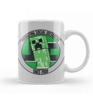 Minecraft Creeper Social Distancing Champion Kupa Bardak Porselen