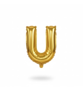 Runaway U Harf Folyo Balon 1m Parti ve Vitrin