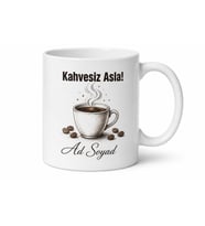 Kahve Bağımlılarına Esprili Kupa Bardak Komik Hediye Kahve Severlere Özel Tasarım