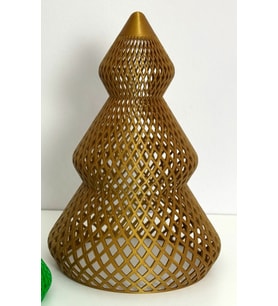 Spiritüel Ev Aksesuarı Modern Dekoratif Obje Led Mumluk 14CM