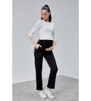 Luvmabelly MYRA8310 - Dalgıç Kumaş Hamile Pantolonu