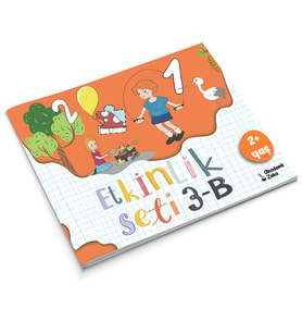 2 Yaş Etkinlik Kitabı 3-B