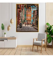 Altın  Çerçeveli tablo n1137