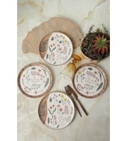 Soft Bloom Nordic Pasta Tabağı 22 cm 4'lü set, şık ve dayanıklı tasarım