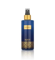 LELAS Navy Unisex Vücut Spreyi 250 ML – Odunsu Oryantal Vanilya Vücut Koku Spreyi – 1158 (Lacivert)