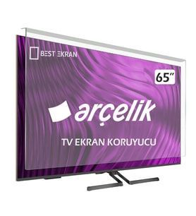 ARÇELİK A 965 C AI Tv Ekran Koruyucu - Arçelik 65" inç 164 cm 9 serisi QLed Ekran Koruyucu A965CAI