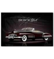 Cakatabloo Siyah Buick Y Job 1938 MDF Tablo