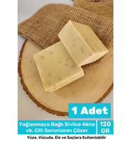 Lüks %100 Doğal Güzel Kokulu El Yüz Saç Vücut Cilt Orijinal Bitkisel Sidr Sabunu 120G - 1 Adet
