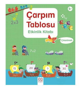 Çarpım Tablosu Etkinlik Kitabı