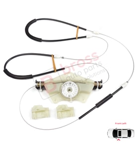 VW Passat B5 3B 3BG Skoda Superb MK1 B5 3U 3B1837461 İçin Ön Sol Cam Kriko Tamir Seti