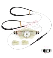 VW Passat B5 3B 3BG Skoda Superb MK1 B5 3U 3B1837461 İçin Ön Sol Cam Kriko Tamir Seti
