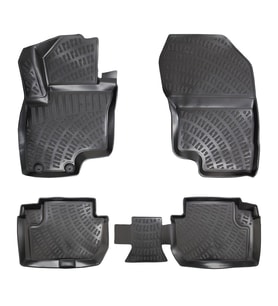 Mitsubishi Outlander 3D Paspas - Siyah  2005-2011 Arası