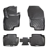 Mitsubishi Outlander 3D Paspas - Siyah  2005-2011 Arası
