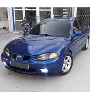 Hyundai Elentra mk2 Cupra R Uyumlu Ön Lip Mat Siyah Ön Tampon Lip