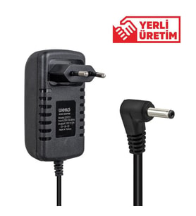 Weko 12 Volt - 3 Amper 3.5*1.35 Uçlu Yerli Üretim Yazar Kasa POS Adaptörü