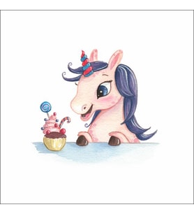 Unicorn Duvar Sticker Duvar Sticker 25x30 CM
