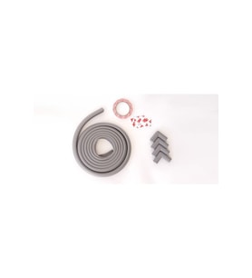 - Slim (ince) Kauçuk Kenar + Köşe Koruyucu Set Gri (Çok Renkli)