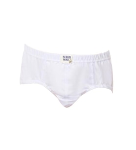 Seher Yıldızı Erkek Çocuk Slip Külot Pamuklu Ürün (Beyaz)