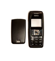 Nokia 2310 Kapak Nokia 2310 uyumlu Siyah Renk Ön Kapak Arka Kapak Tuş Takımı