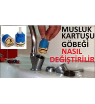 Mix Aç-Kapa Batarya Musluk Kartuşu 40 Lik - Ayaklı Kartuş 1