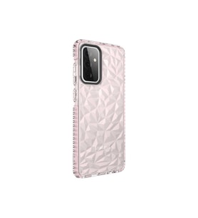 Samsung Galaxy A72 Uyumlu Kılıf Zore Buzz Kapak (Pembe)