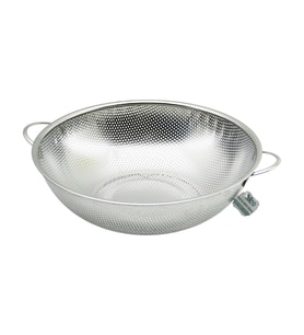 31CM METAL KULPLU ÇELİK SEPET SÜZGEÇ İNCE TEL AYAKLI (4915)