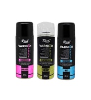 Sprey Vernik, Yarı Mat Vernik, Tüm Seçenekleriyle, 400 ml (Şeffaf)
