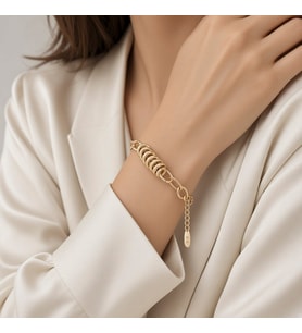 STİL İNCİSİ/XUPING JEWELRY İÇ İÇE GEÇMELİ HALKA BİLEKLİK