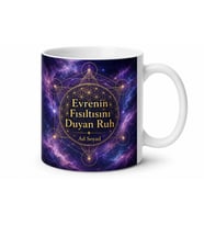 Evrenin Mesajını Okuyan Ruhsal Uyanış Farkındalık Kupası Hediye Bardak