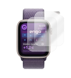 Apple Watch SE 3 40mm TPU Ekran Koruyucu 2’li Şeffaf Film