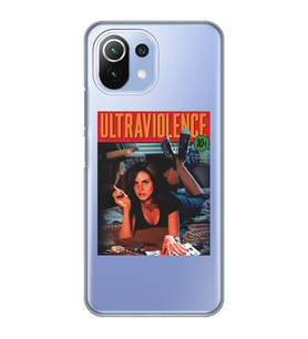 Xiaomi Mi 11 Lite Uyumlu Lana Del Rey Ultraviolence Desenli Şeffaf Telefon Kılıfı