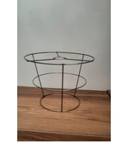 Abajur Ve Avize Teli 3 Katlı Metal Iskelet 30*25*20 Yükseklik : 21 Cm