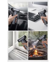 Mobgift urbo Jet Fan Hızlı Mangal Fanı Çok Amaçlı Jet Temizleme Fanı 5+1 Kademe 65w Max Power Led Göstergeli