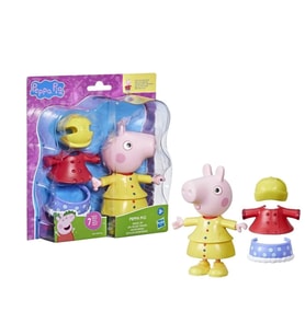 F8859 Peppa Pig ve Ailesi Kıyafetli Figür Seti +3 yaş