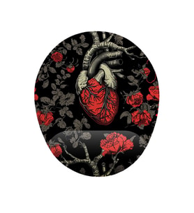 Anatomik Kalp Bilek Destekli Mouse Pad