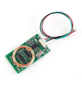 Dual RFID Okuyucu Modül Weigand 7941d 125khz 13.56Mhz Manyetik Kart Anahtarlık Etiket Personel Geçiş