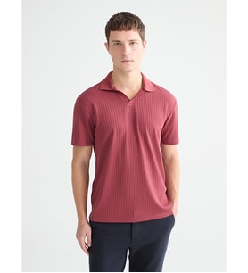 LC WAIKIKI Bordo Polo Yaka Erkek Tişört