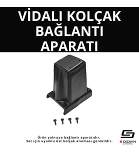 Fiat Doblo ABS Vidalı Kol Dayama Kolçak Alt Adaptör 2010-2015 A+Kalite