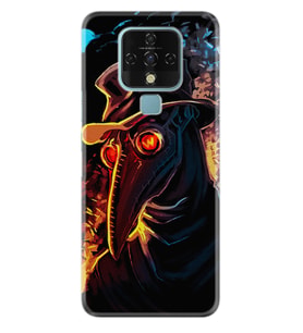 Tecno Camon 16 18P Pova Pova 3 Pova Neo Kılıf Desemli Silikon Karga 1616