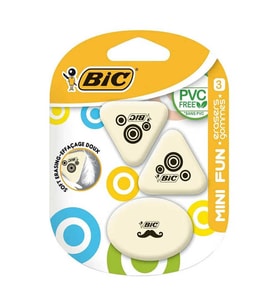 Bic Mini Fun Silgi 3'lü Blister 
