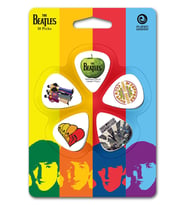 Planet Waves 1CWH6-10B3 Beatles Albums Sert (Heavy) Gitar Penası (10'lu Paket - Koleksiyonluk)  Lisanslı Albüm Kapak Görselleri, Dayanıklı Yapı ve Güçlü Atak