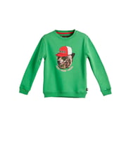 Bad Bear Çocuk Sweatshirt (Yeşil)