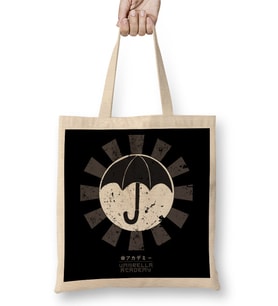 Umbrella Academy Retro Japanese Bez Çanta Uzun Saplı