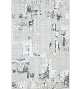 Eliana Home Baskılı, Yıkanabilir Kaymaz Taban Salon Halısı LNA0747 100x150 cm (Gri)