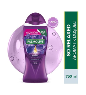 Palmolive So Relaxed Aromatik Duş Jeli 750 ml x 2 Lavanta ve Ylang Ylang ile Rahatlatıcı Koku