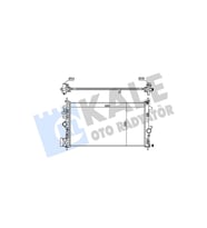 Opel Insignia 1.6 1.8 2008- Su Radyat&ouml;r&uuml; Mekanik MT 682X396X23 8MK376754321 Autolux
