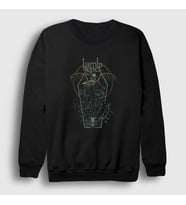 Presmono Unisex Siyah Coffin Lamb Of God Sweatshirt 93843tt