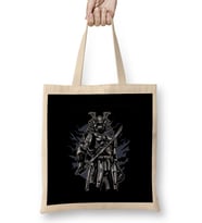 Samurai Robot Skull Bez Çanta Uzun Saplı